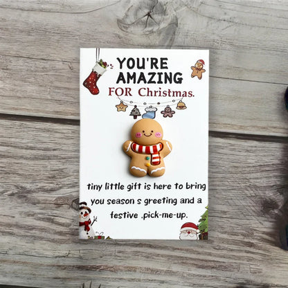 🎄10-delersett - Jule-lomme-klem 🎁
