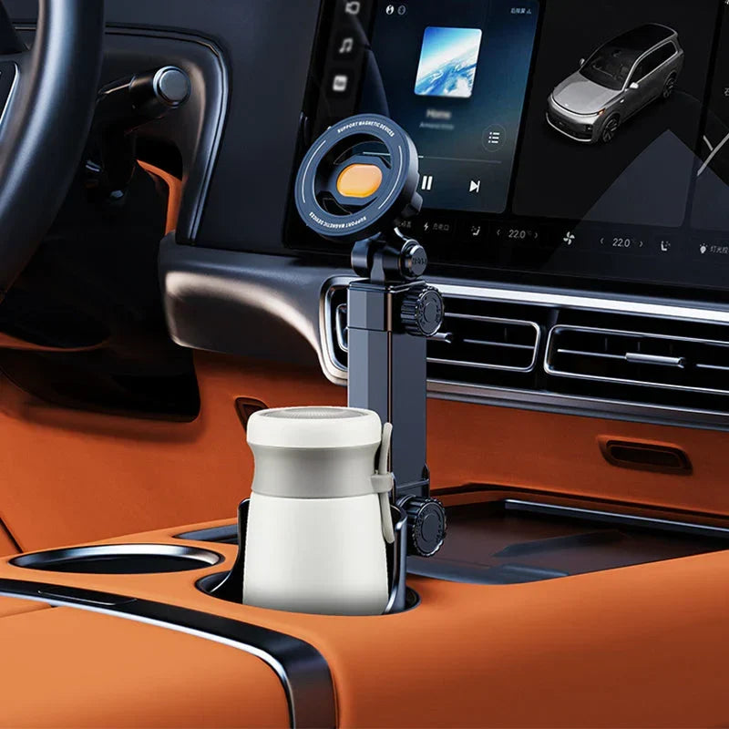 ⭐2026 Ny lansering💥HOT SELG🥳🧲Bil koppholder mobilholder – 360° justerbar, sterk N52-magnet, enhåndsbetjening, passer for alle mobiler, stabile magnet- og klemmemodeller for sikker kjøring