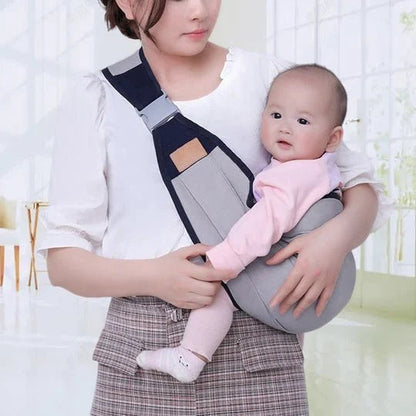 👶 50 % RABATT NÅ! 🧺 4-i-1 bæresele med ventilerende mesh – 0–36 måneder, foran & bak – nær barnet, hendene frie 💕