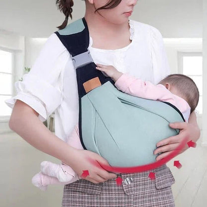 👶 50 % RABATT NÅ! 🧺 4-i-1 bæresele med ventilerende mesh – 0–36 måneder, foran & bak – nær barnet, hendene frie 💕