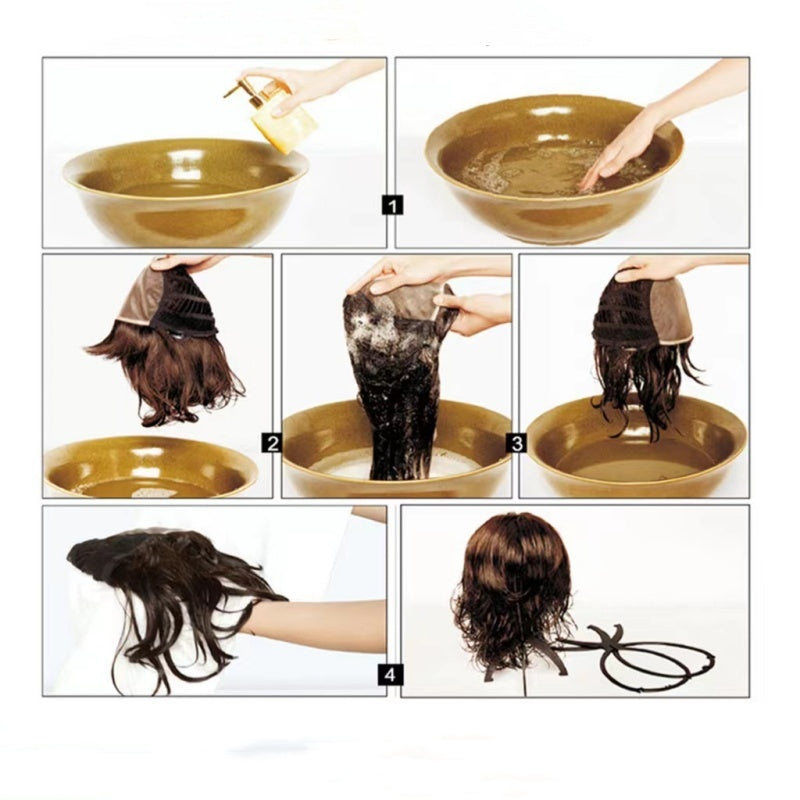 ⏳Begrenset tidsbegrenset 50 % rabatt💥💖45 cm krøllete, bølgete og krusete hårforlengelser med hestehale