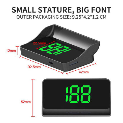 Eskorte for sikker kjøring💥Speedometer med head-up-display