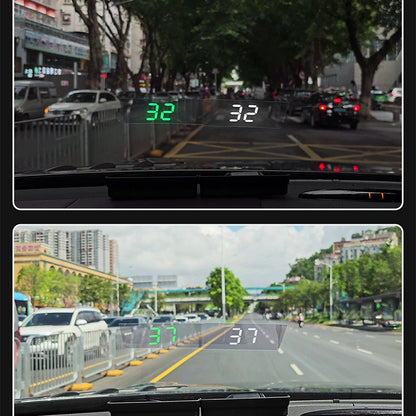 Eskorte for sikker kjøring💥Speedometer med head-up-display