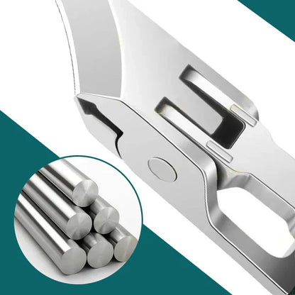 Sklisikre negleklippere med skråkant, sett med 3 deler