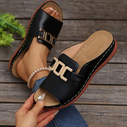 💞Bester Komfort – Bequeme Keilsandalen für Damen