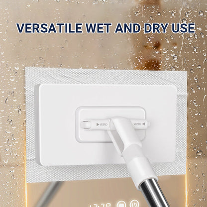 💥 Siste dag! 50 % rabatt 💥Engangsmopp med 4 gjenbrukbare kluter