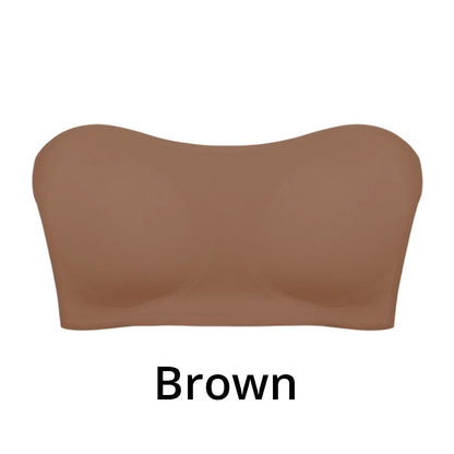 Trådløs stroppløs bh for kvinner med sidelukking