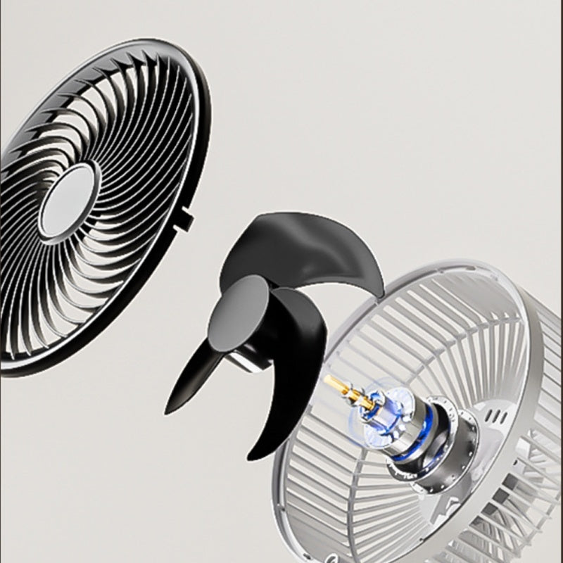 ⚡ 50 % RABATT - TILBUD I BEGRENSET TID! ⏱️Komfortabel gulvvifte med luftstrøm og energisparing, drevet via USB🍃