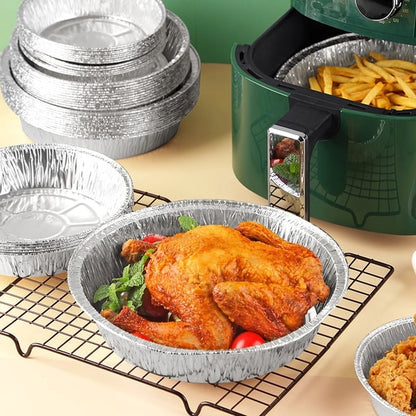 🎄Julesalg 50 % RABATT🥡Oljebestandig blikkboks i aluminiumsfolie