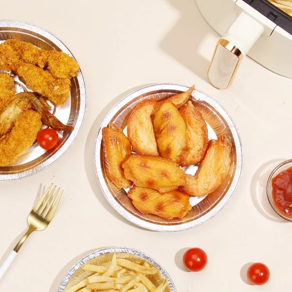 🎄Julesalg 50 % RABATT🥡Oljebestandig blikkboks i aluminiumsfolie