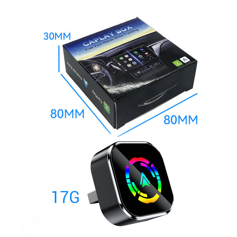📢📢50 % RABATT!🔥2-i-1 trådløs adapter for iPhone og Android Auto