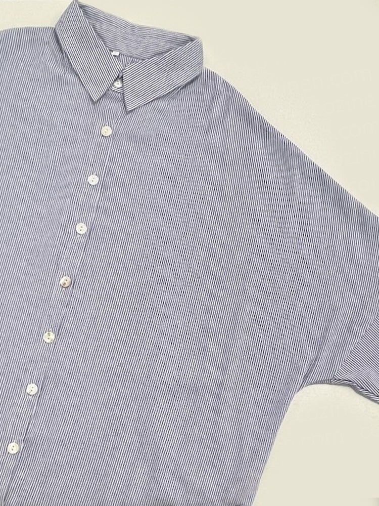 🌸Hva skal jeg ha på meg i morgen? 💐Stripet cardigan Løs, oversized, uregelmessig kjole