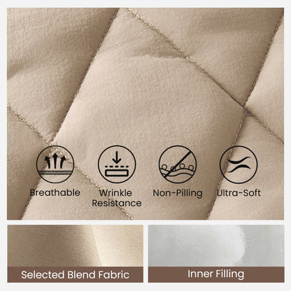 🎁Joulumyynti☃️2025 Uusi naisten neulottu Patchwork Puffy takki