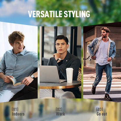 Herrevest laget av bomull og lin med dobbel knappelukking