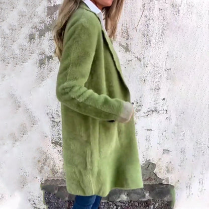 ⏳Tijdelijke aanbieding⏰Elegante halflange jas voor dames🧥