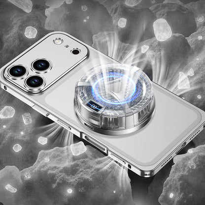 iPhone-deksel med bart metallramme, varmespredningsfunksjon og sjøhestspenne