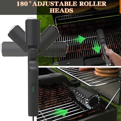 Trådløs elektrisk grillbørste