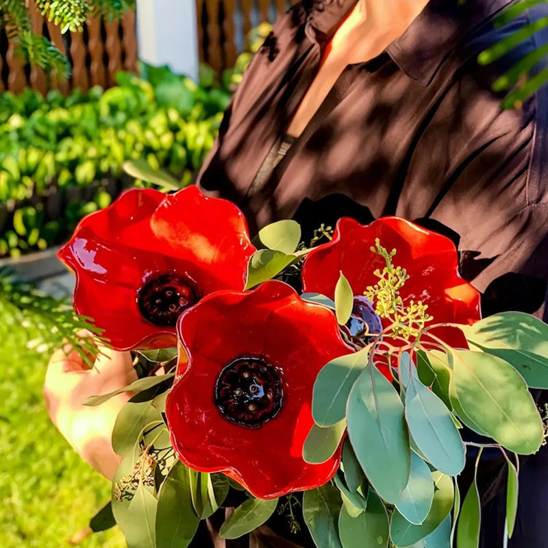 💖🎁2026 Morsdagsgaver 50% rabatt--🎁Håndlaget metallblomsterstilk🐦