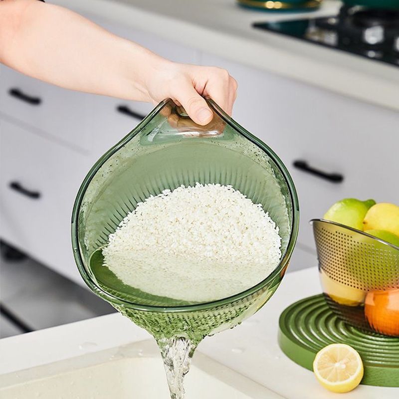 🥣 Universal risvaskesil med håndtak