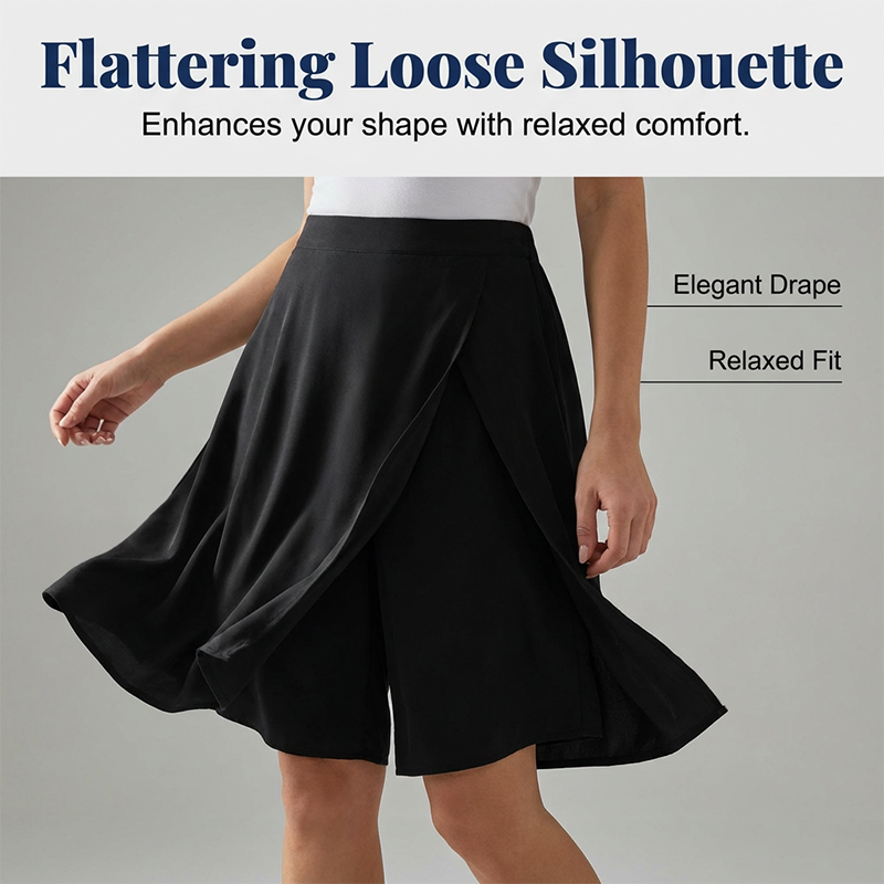 Damekjole med elastisk midje