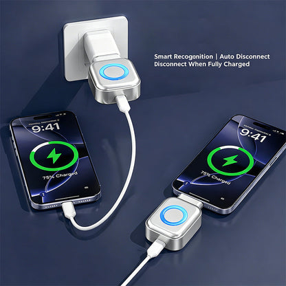 ⚡140W superrask lader med AI automatisk avstengning - USB-C PD3.1 - Intelligent batteribeskyttelse - Universal for iPhone, MacBook og nettbrett