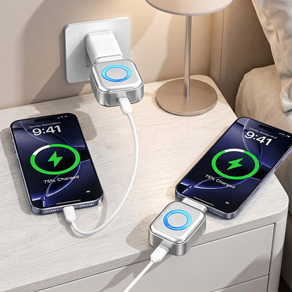 ⚡140W superrask lader med AI automatisk avstengning - USB-C PD3.1 - Intelligent batteribeskyttelse - Universal for iPhone, MacBook og nettbrett