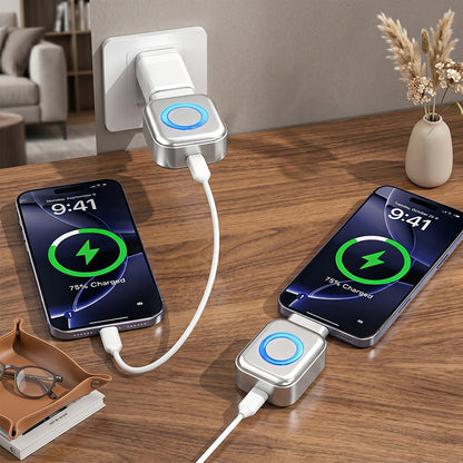 ⚡140W superrask lader med AI automatisk avstengning - USB-C PD3.1 - Intelligent batteribeskyttelse - Universal for iPhone, MacBook og nettbrett