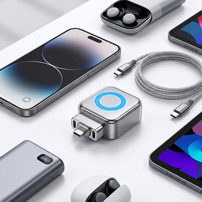 ⚡140W superrask lader med AI automatisk avstengning - USB-C PD3.1 - Intelligent batteribeskyttelse - Universal for iPhone, MacBook og nettbrett