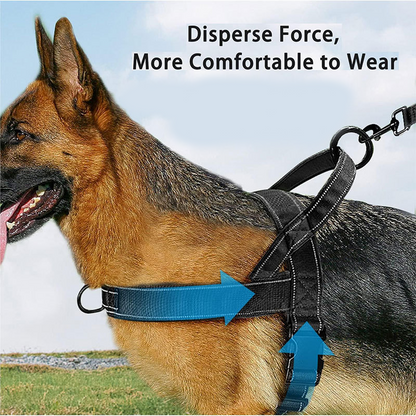 🥳🐕💪Robust taktisk hundesele - drar ikke, kveles ikke🛡️✨