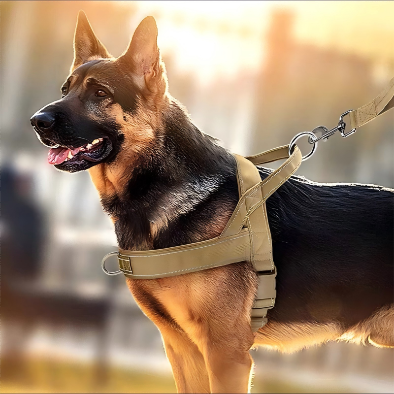 🥳🐕💪Robust taktisk hundesele - drar ikke, kveles ikke🛡️✨