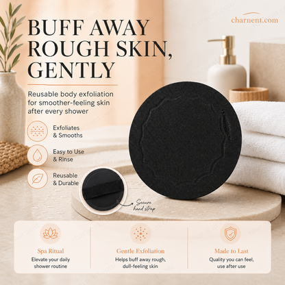 🧖‍♀️ 50 % RABATT! Skrubbebadputer – eksfolier skånsomt, rens porer & få strålende hud. Slitesterkt gummi, enkelt å rengjøre ✨🛀