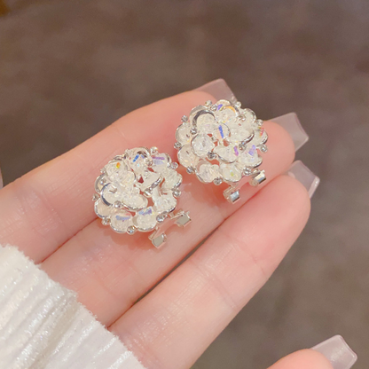 💎 Udsalg 2026 — Over 52.000 solgt!✨ Elegante blomsterøreringe – Funklende detaljer og let komfort