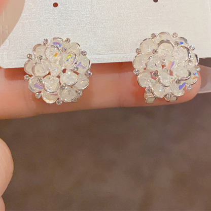 💎 Udsalg 2026 — Over 52.000 solgt!✨ Elegante blomsterøreringe – Funklende detaljer og let komfort