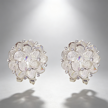 💎 Udsalg 2026 — Over 52.000 solgt!✨ Elegante blomsterøreringe – Funklende detaljer og let komfort