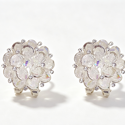 💎 Udsalg 2026 — Over 52.000 solgt!✨ Elegante blomsterøreringe – Funklende detaljer og let komfort