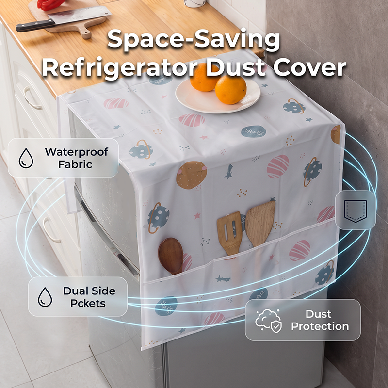 🧊 BUY 1 GET 1 FREE! 🛡️ Refrigerator Top Dust Cover – Dust-proof, wipe- – sowhatbuy