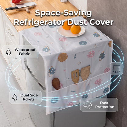 🧊 BUY 1 GET 1 FREE! 🛡️ Refrigerator Top Dust Cover – Dust-proof, wipe- – sowhatbuy