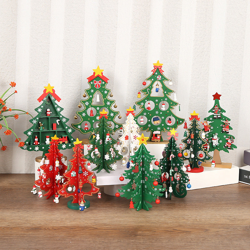 🎄 DIY-juletre i tre for å pynte sammen