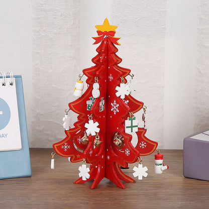 🎄 DIY-juletre i tre for å pynte sammen