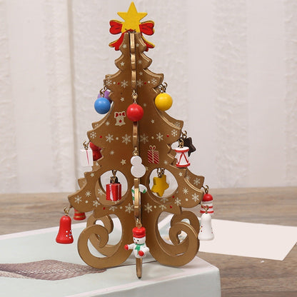 🎄 DIY-juletre i tre for å pynte sammen