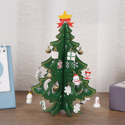 🎄 DIY-juletre i tre for å pynte sammen