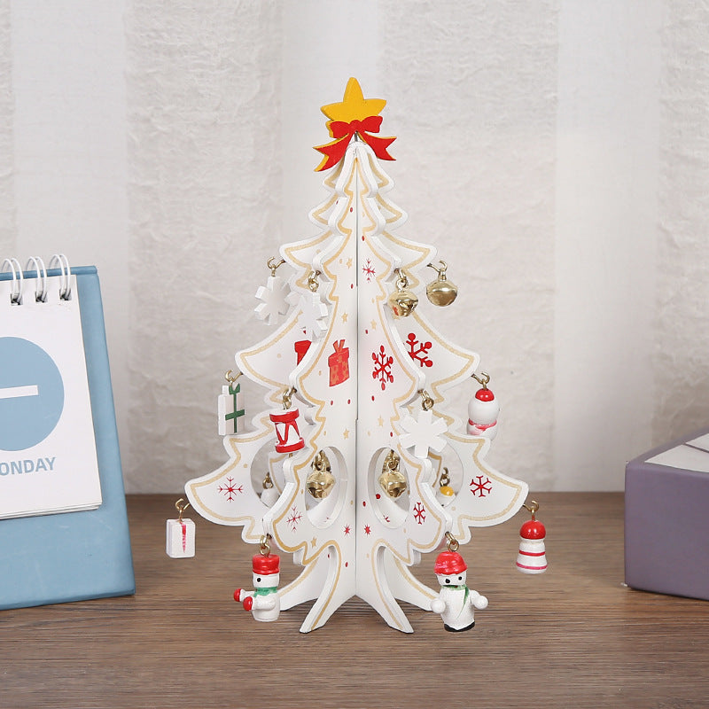🎄 DIY-juletre i tre for å pynte sammen