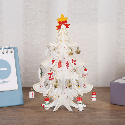 🎄 DIY-juletre i tre for å pynte sammen