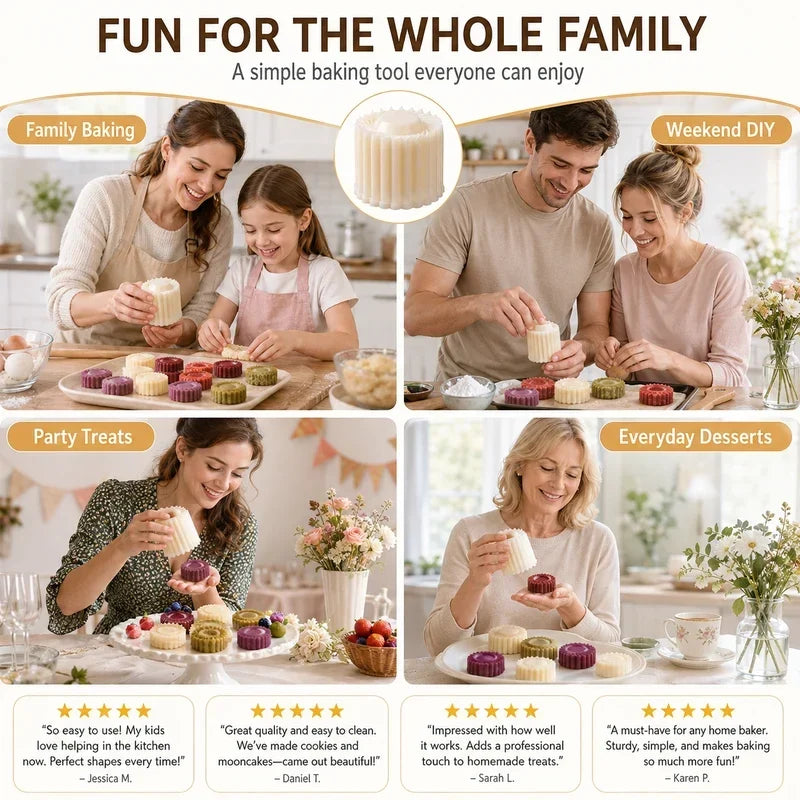 Kreativ dobbeltsidig bakeform✨3% rabattkode: nor03